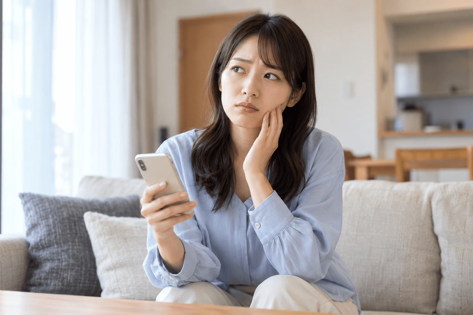 今の歯医者に通い続けてよいか悩んでいる方のイメージ